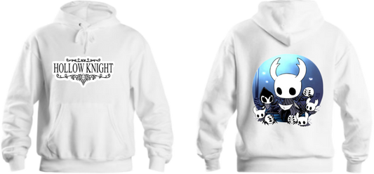 Hollow Knight One Size hoodie White Back 11