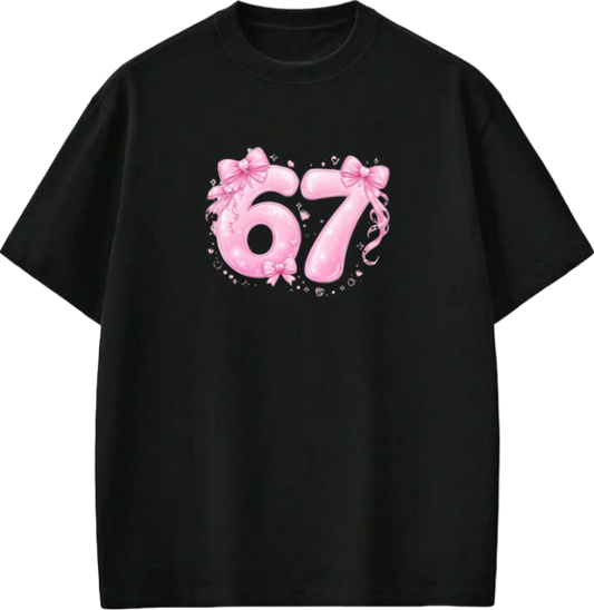 67 designs One Size t- shirt Black 11
