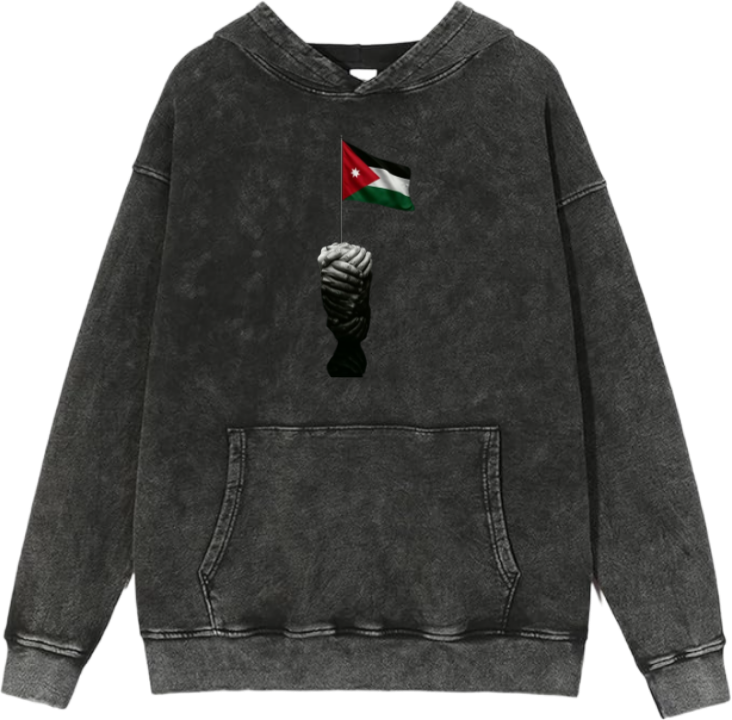 Jordan Oversize  Hoodie Washed gray 11