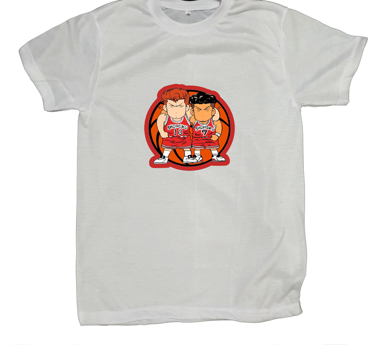Slam Dunk t- shirt fat White 11