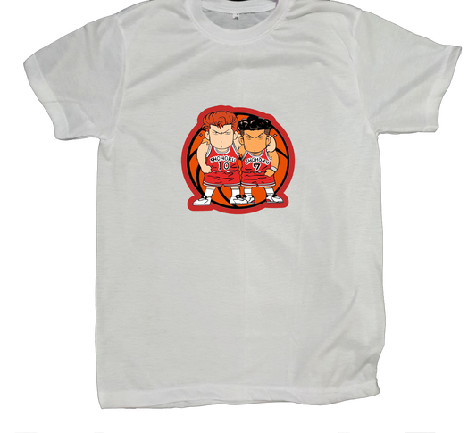Slam Dunk t- shirt fat White 11