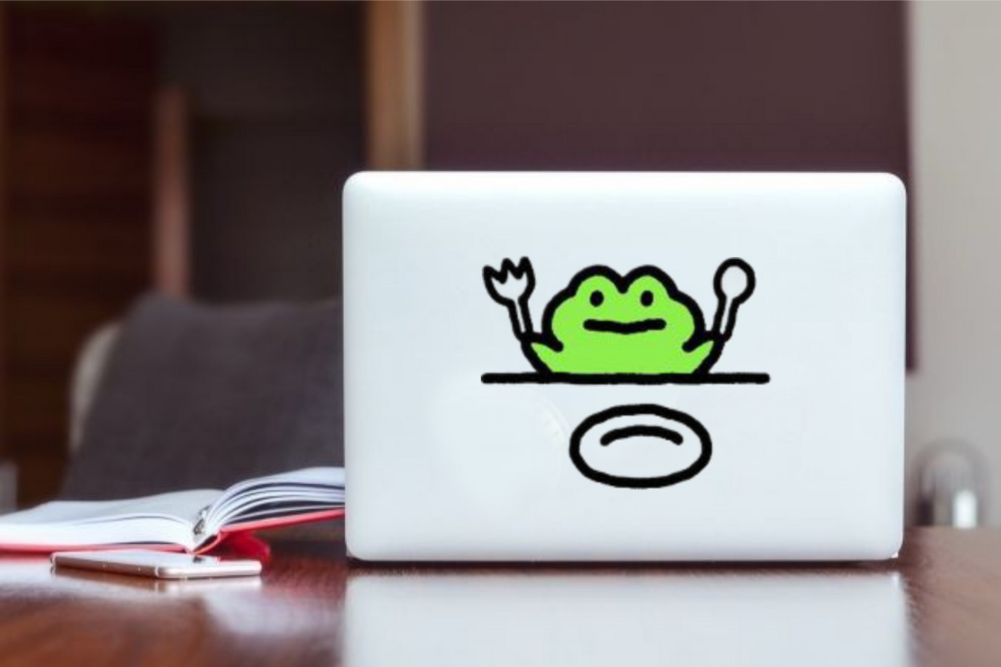 Frog Laptop Sticker 11