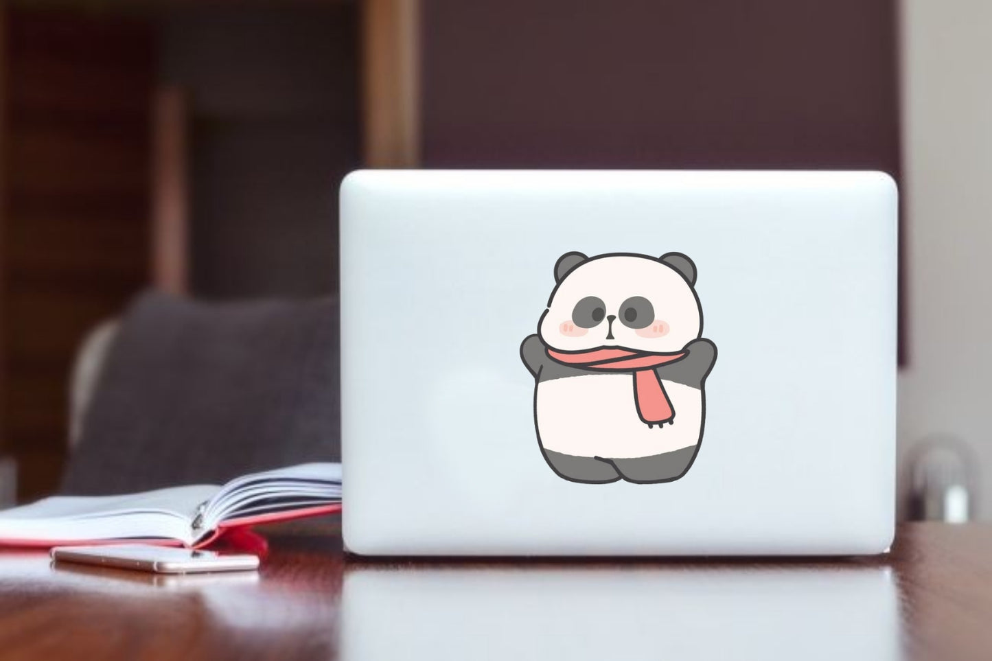 panda Laptop Sticker 11