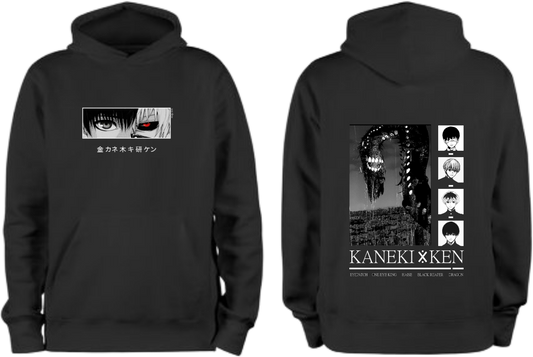 Tokyo Ghoul One Size hoodie Black Back 11