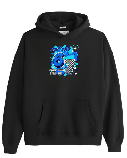 designs 67 Oversize Hoodie Black 11