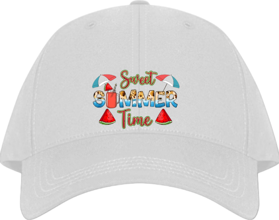Summer Vibes Baseball cap White 11