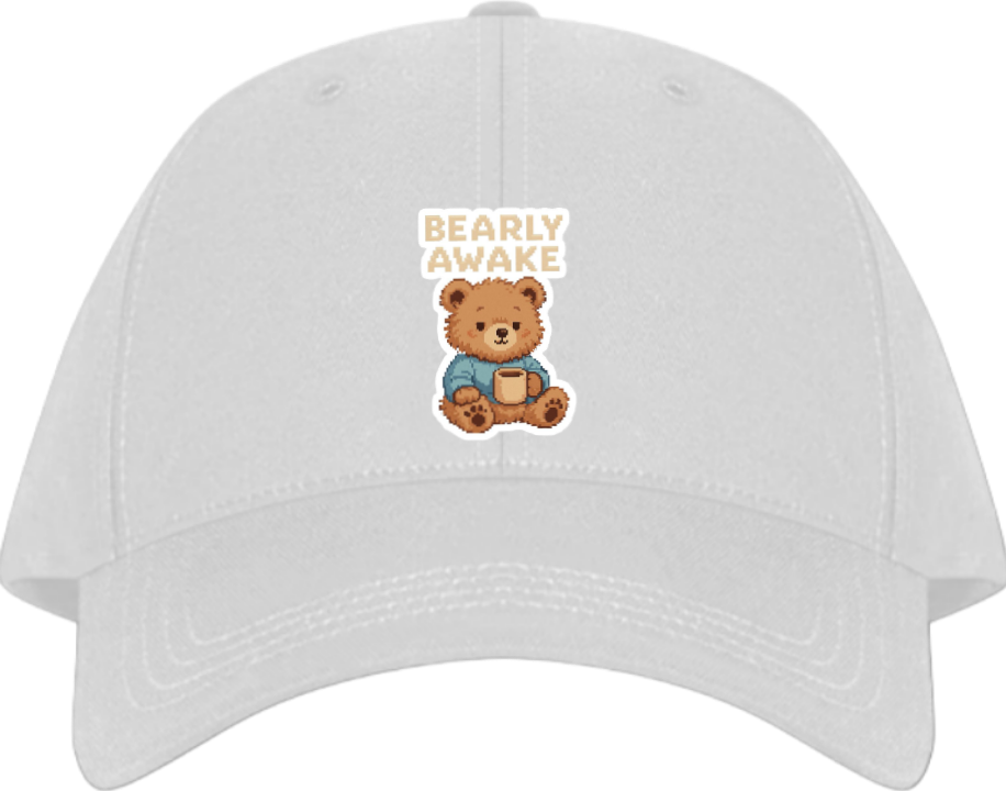 bear Baseball cap White  11