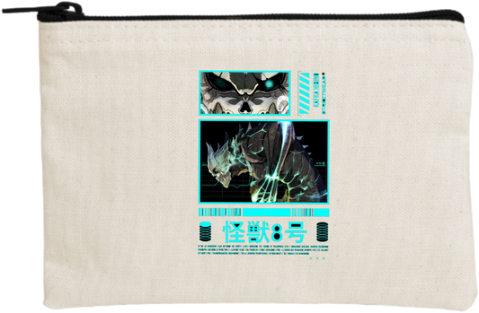 Kaiju No. 8 wallet pencil case Beige 11
