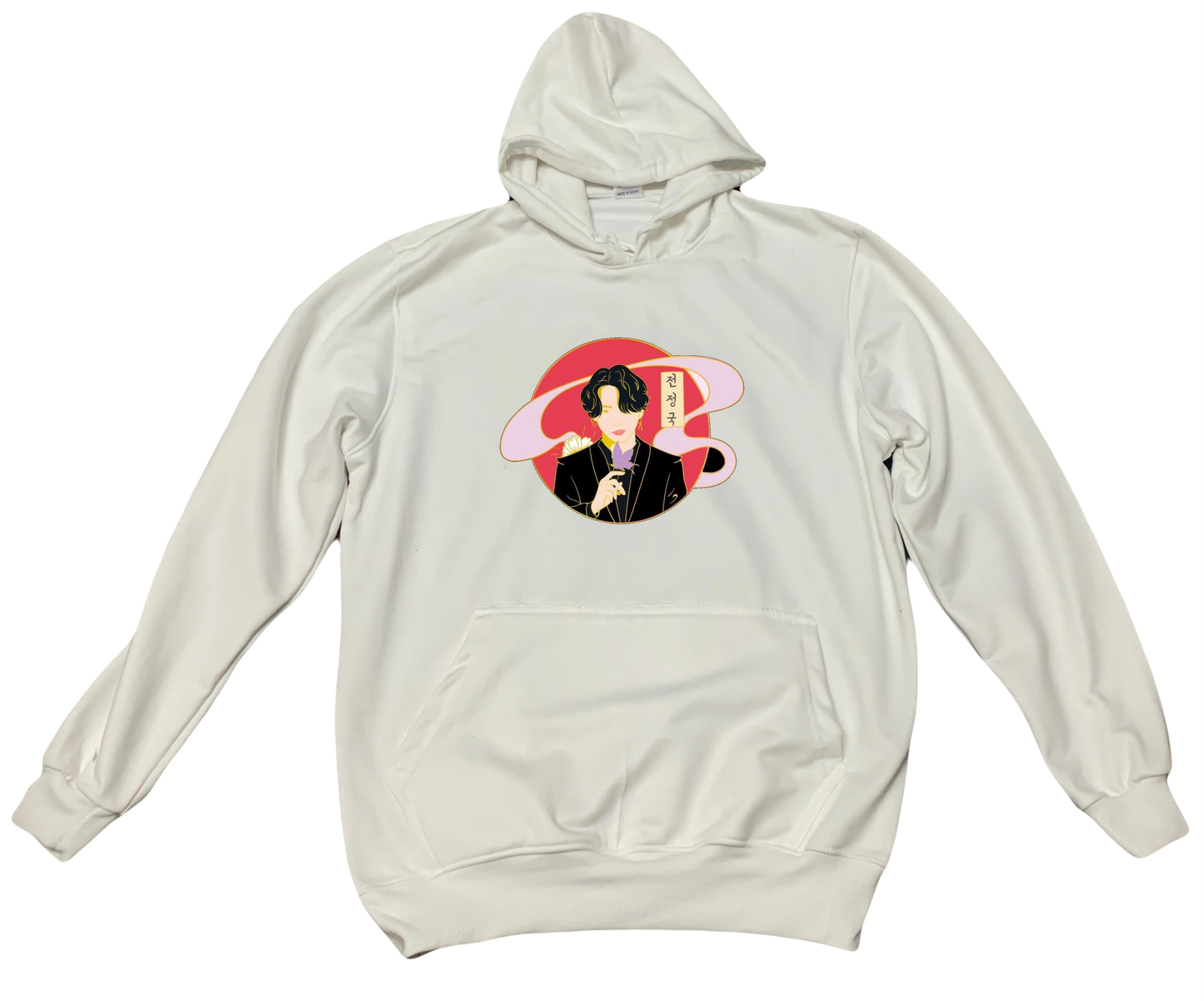 BTS One Size hoodie White 11