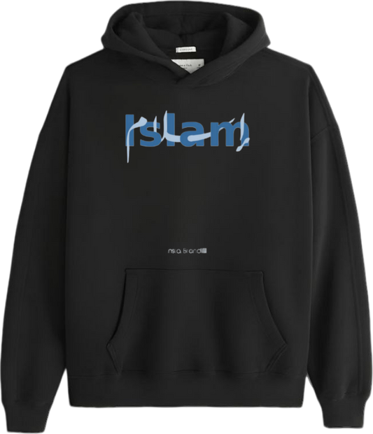 names One Size hoodie Black Islam 11
