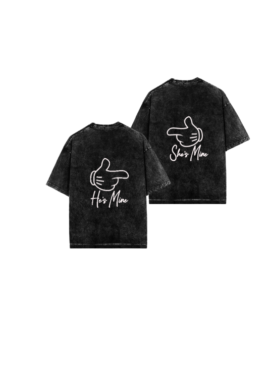 VaIentine coupIe One Size t- shirt Washd Cables 11