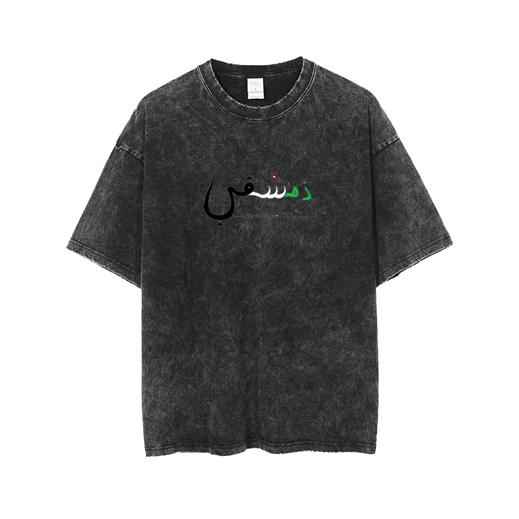Syria t- shirt One Size Washed 11