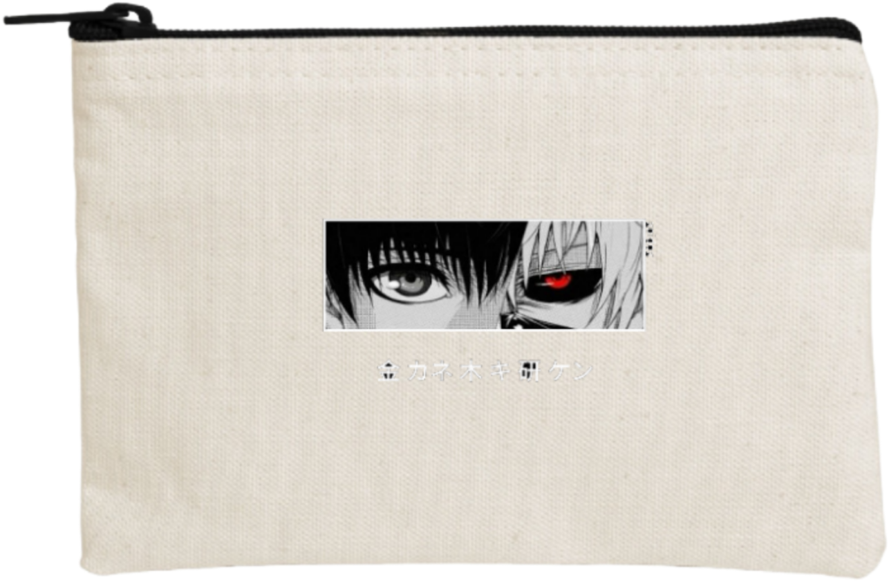 Tokyo ghoul wallet pencil case Beige 11