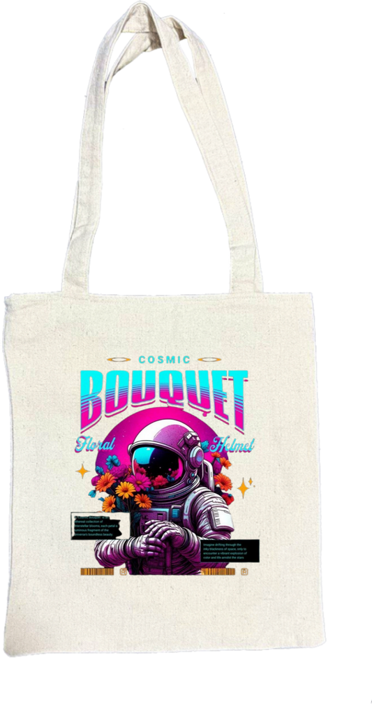 aliens tote bag Beige 11