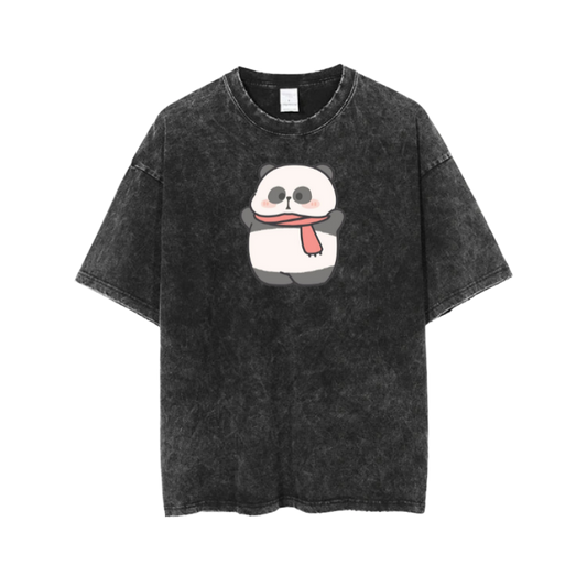 PANDA One Size t- shirt Washed 11