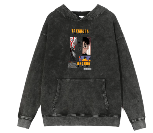 Dandadan One Size hoodie Washed 11