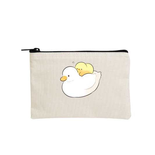 duck wallet pencil case Beige 11