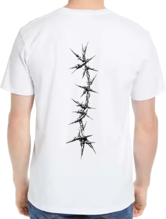 Goth Oversize t- shirt  White Back 11