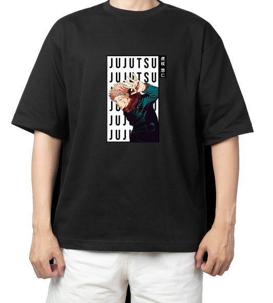 tjujutsu kaisen GOJO Oversize t- shirt Black 11