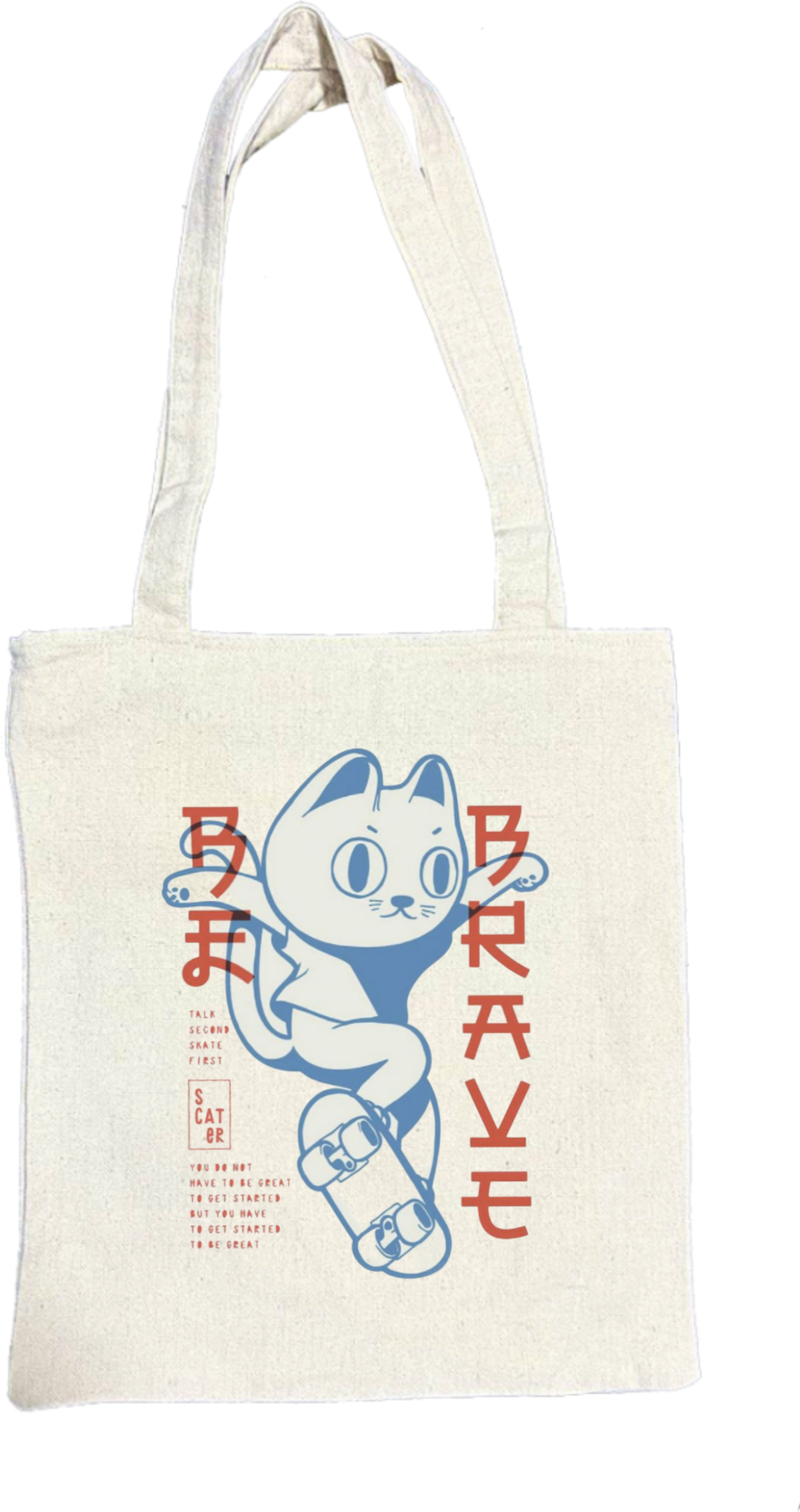 TO ACT ST BUT YOU HAVE TO GET STARTES tote bag beige 151