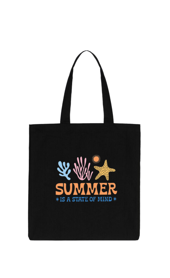 Summer Vibes tote bag Black 11