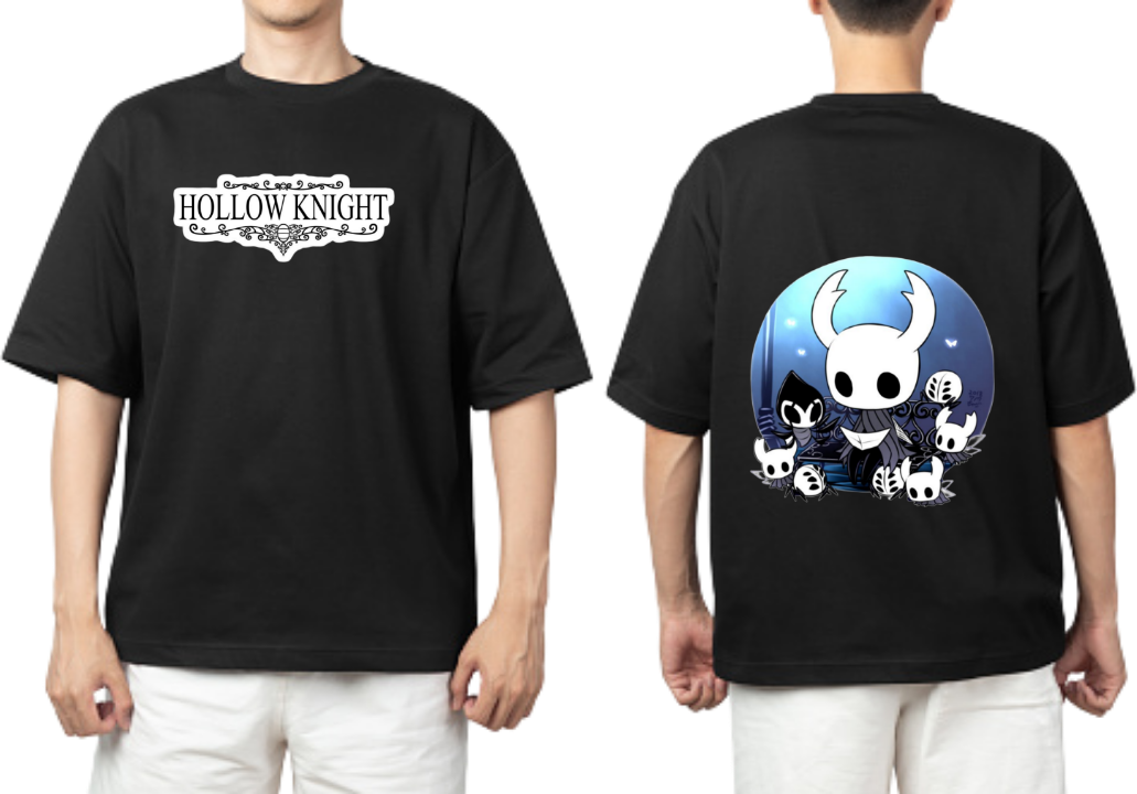 Hollow Knight t- shirt One Size Black Back 11