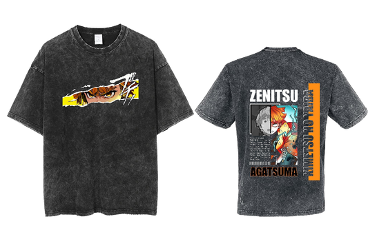 Anime Demon slayer nezuko tanjiro  One Size t- shirt Washed 11
