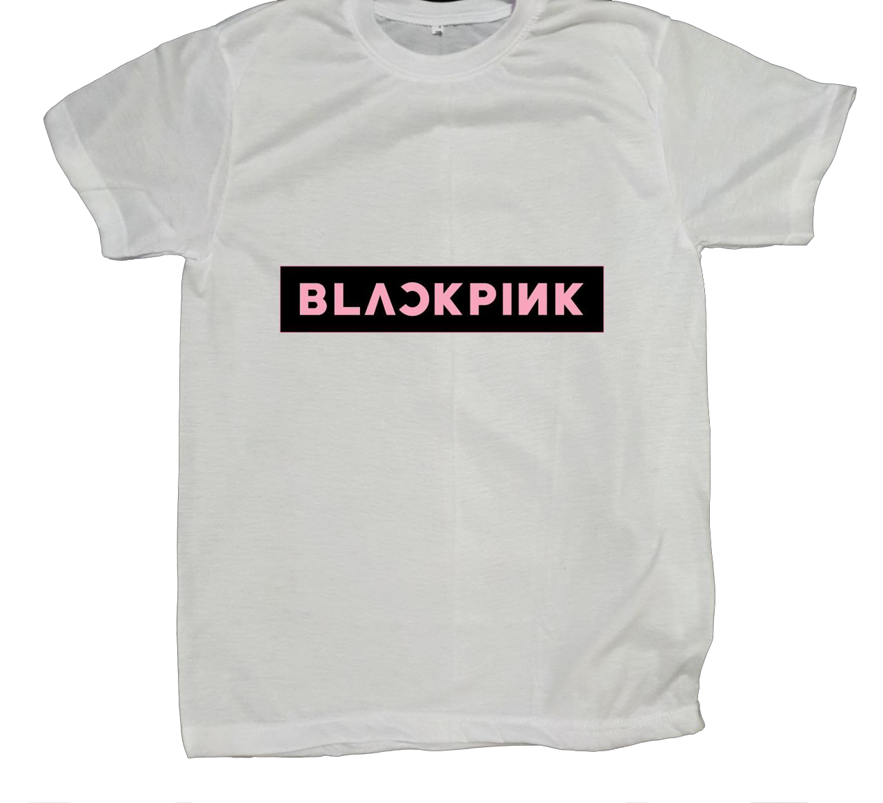 Black pink t- shirt fat White 10