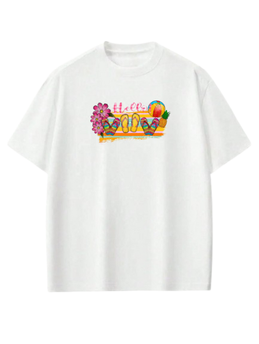 Summer Vibes t- shirt White 11