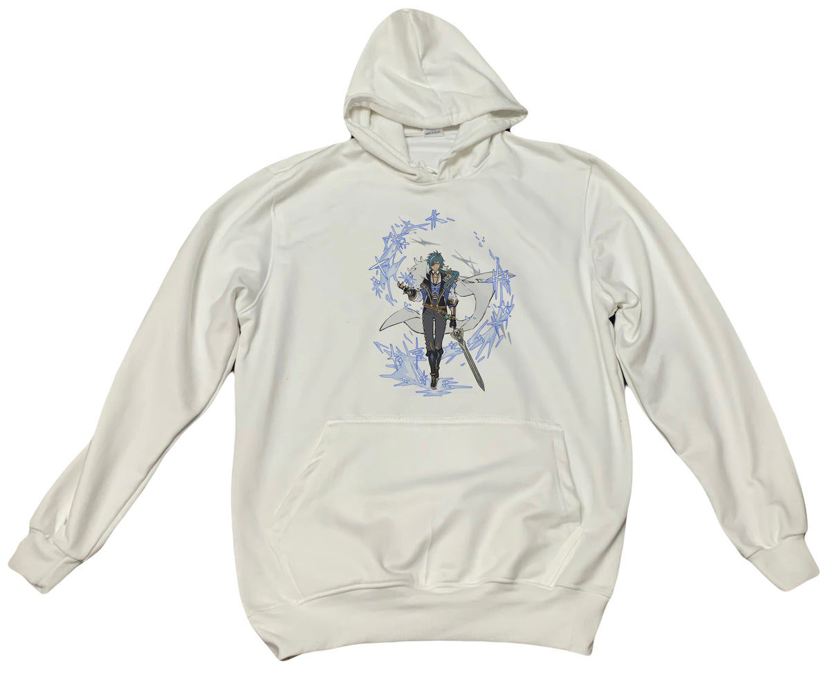 Genshin Impact OverSize hoodie White 2