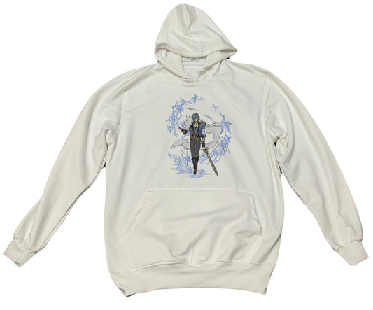 Genshin Impact OverSize hoodie White 2