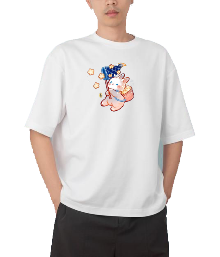 bunny One Size t- shirt White 11