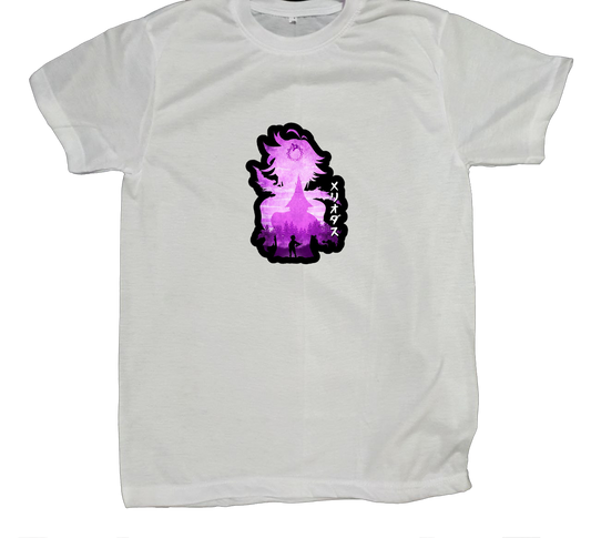 Anime Nanatsu no taizai seven deadly sins One Size t- shirt White 11