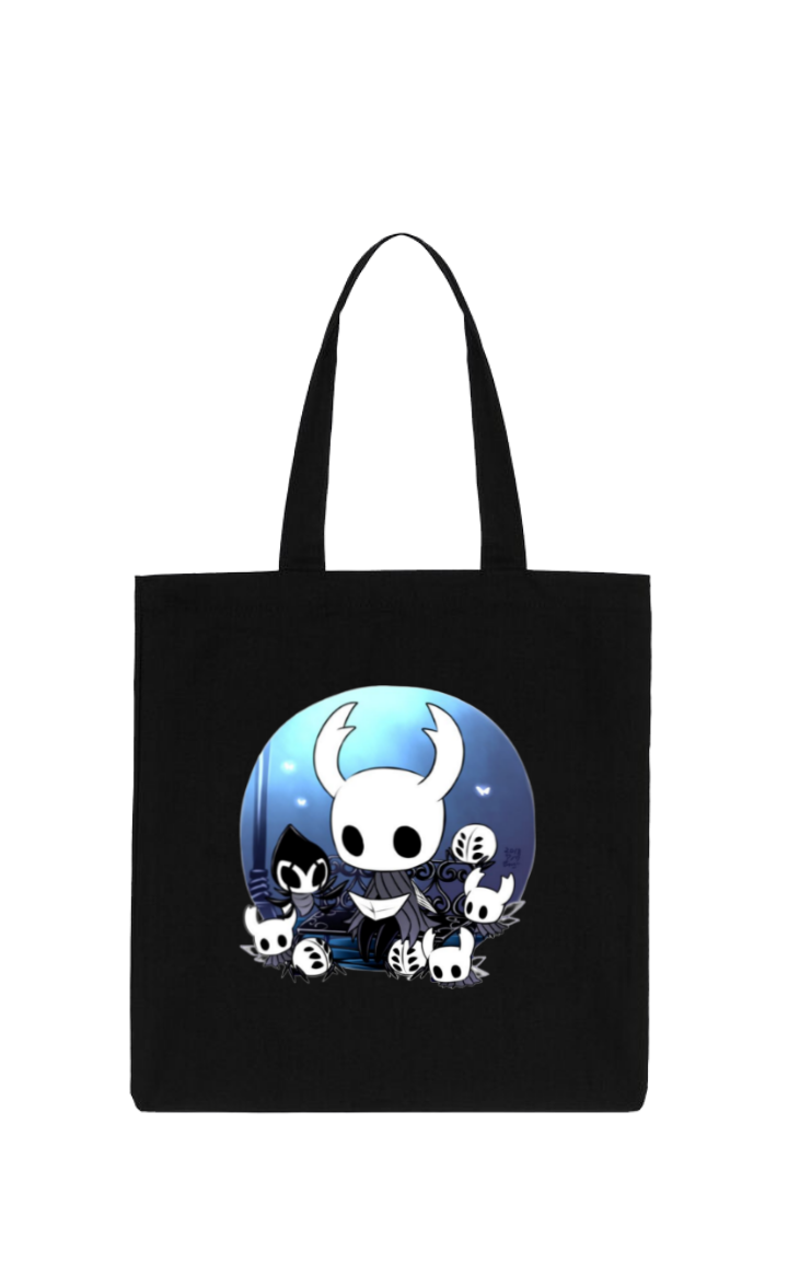 Hollow Knight tote bag Black 11