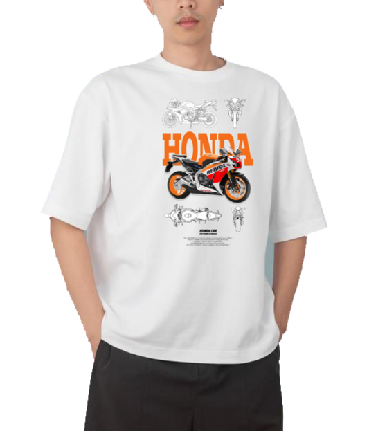 MOTOR CYCLE t- shirt One Size White 11