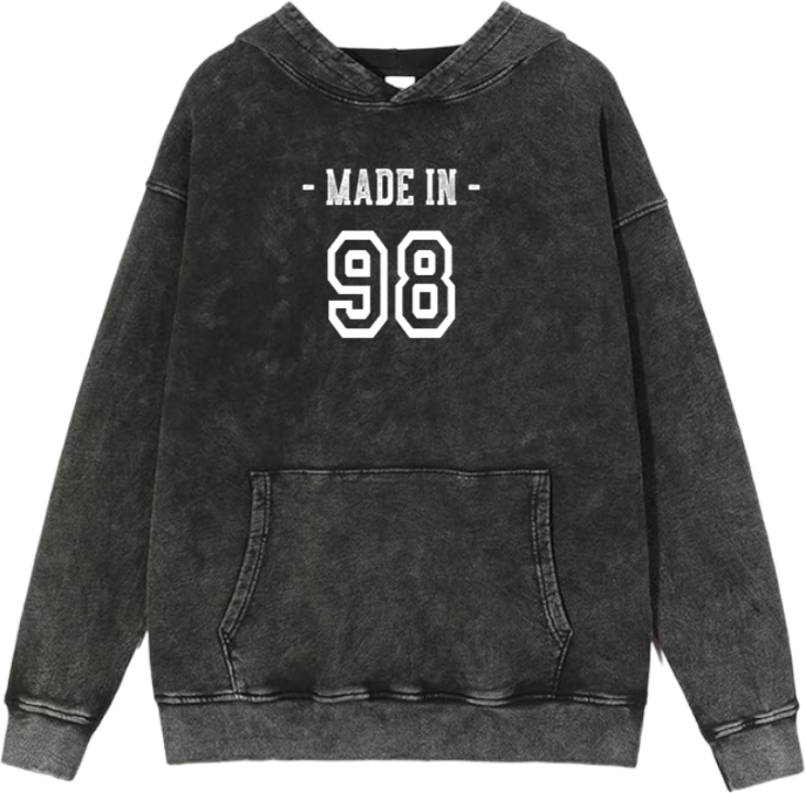 age Oversize  Hoodie Washed gray 98