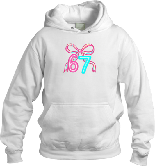 designs 67 Oversize Hoodie White 11