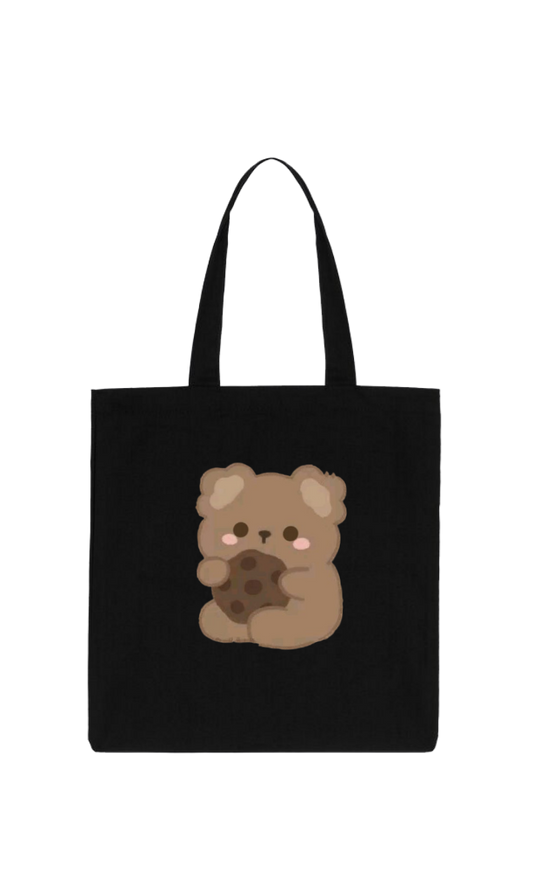 bear tote bag Black 11