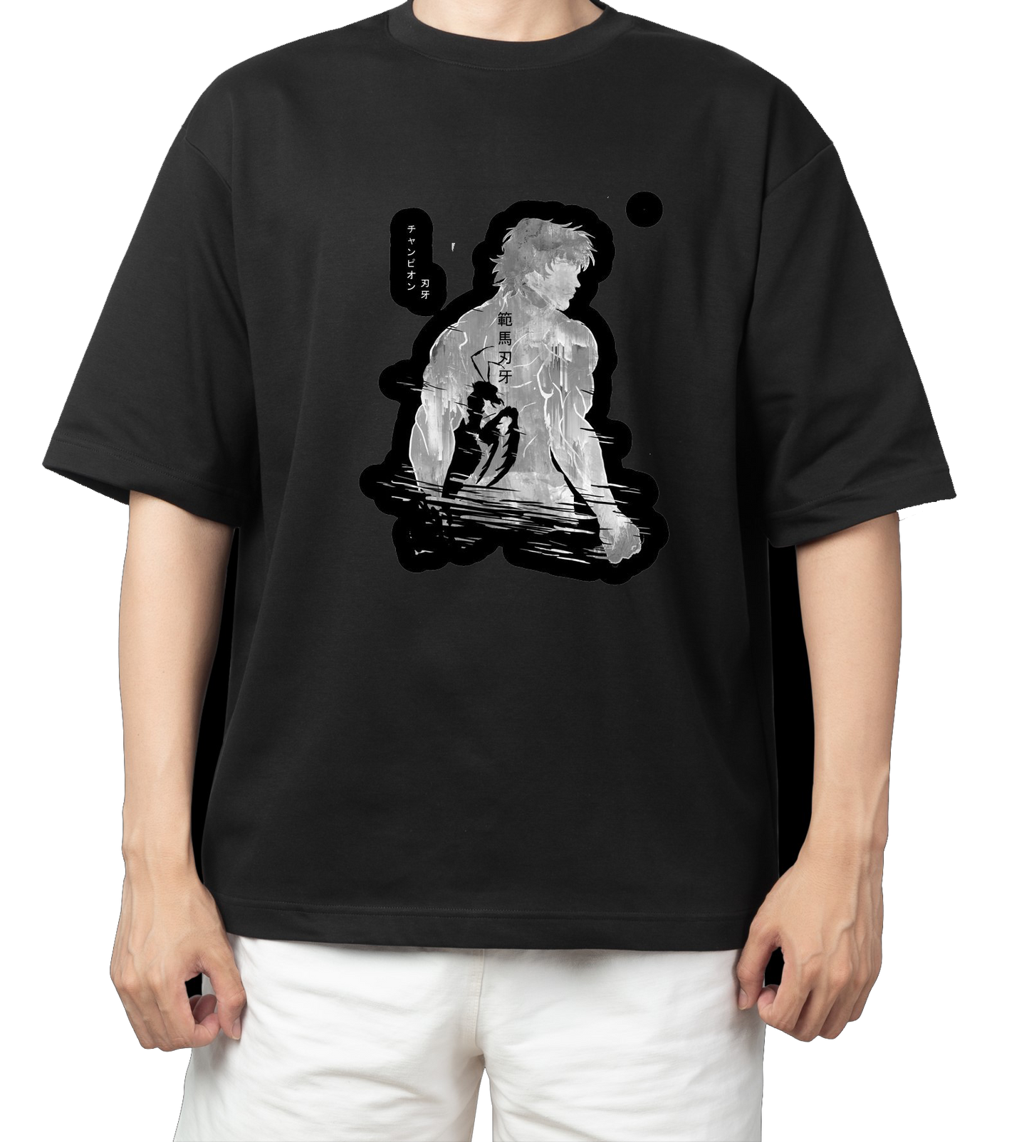 anami baki  t- shirt One Size Black 11