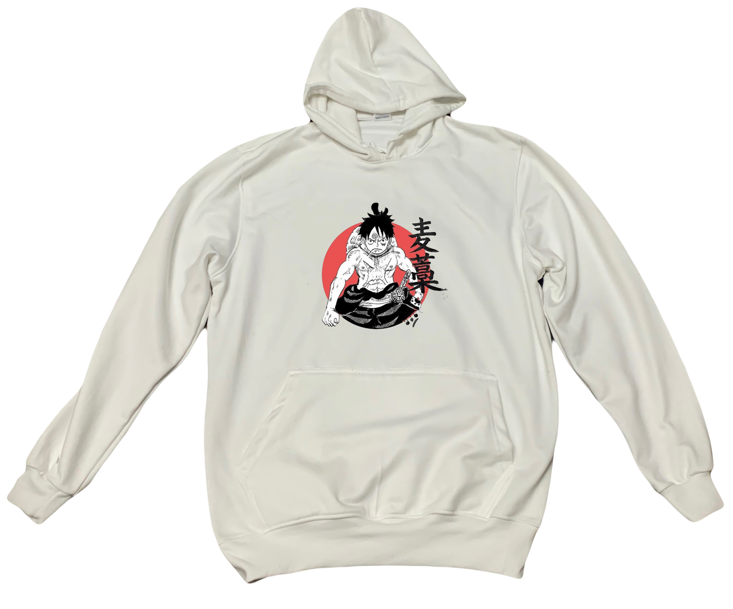 one piece One Size hoodie White 11