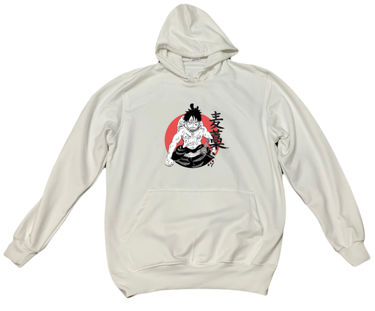 one piece One Size hoodie White 11