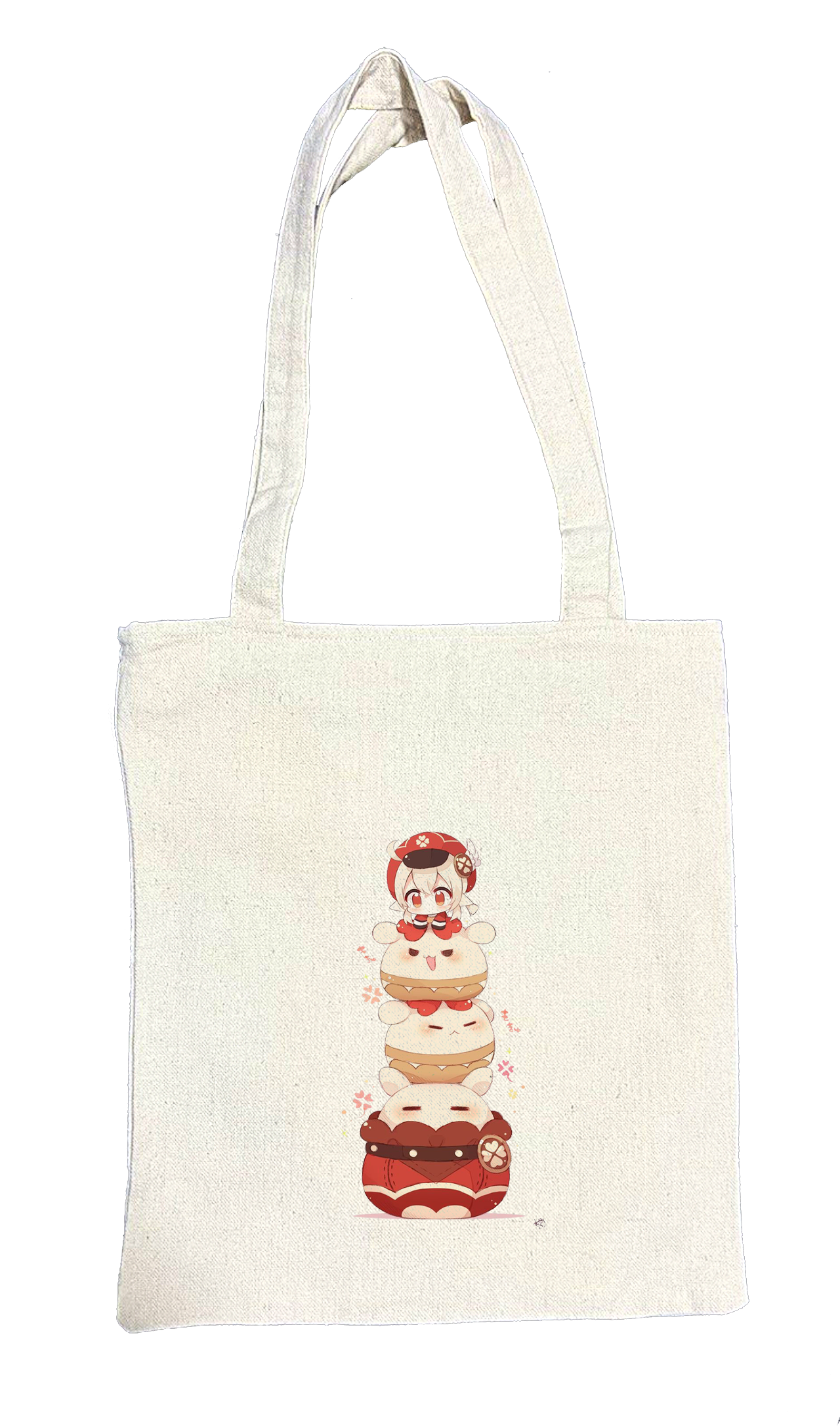 genshin impact Klee tote bag beige 11