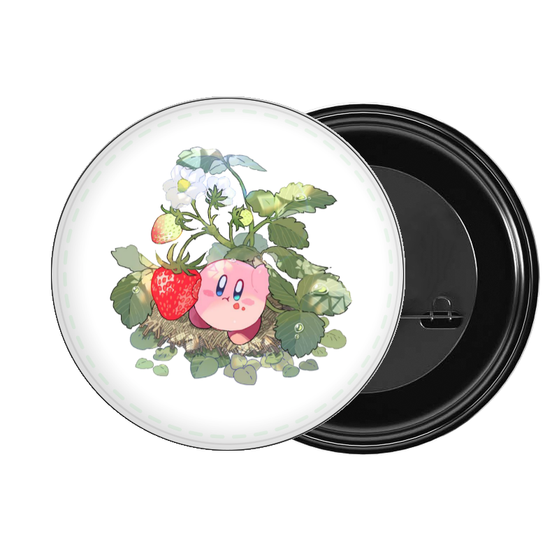 Cute Anime Kirby Bunny Pin Button – Kawaii Pink Rabbit Costume Metal Badge, Aesthetic Backpack & Jacket Accessories, Perfect Gift for Gamers and Anime Fans 11