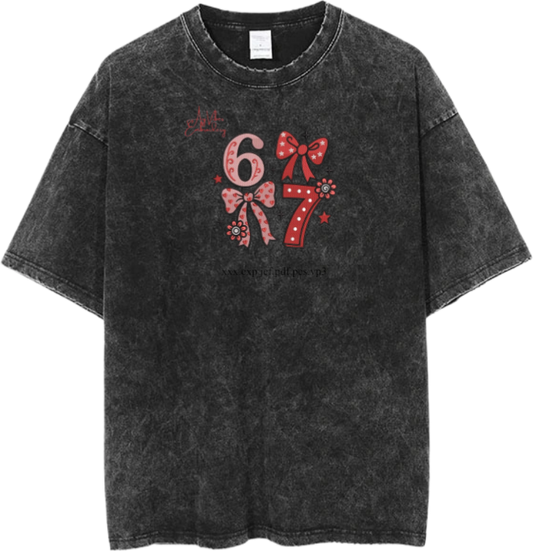 67 designs One Size t- shirt Washed 11