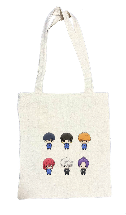 blue lock tote bag beige 11