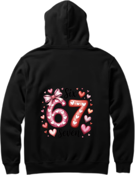 designs 67 Oversize Hoodie Black Back 11