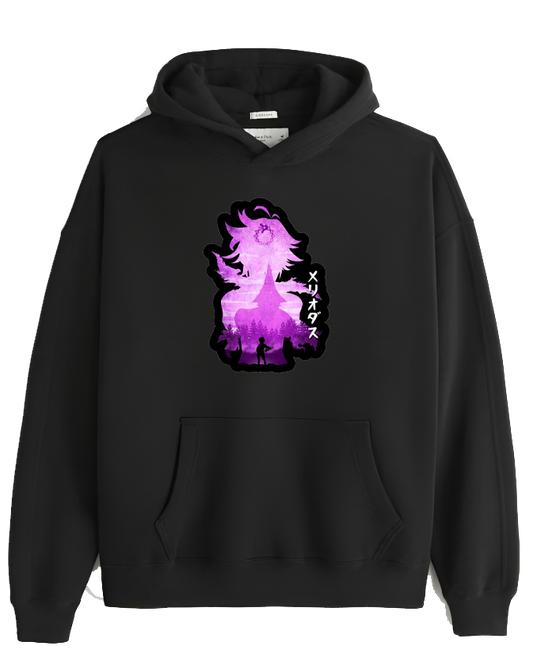 Anime Nanatsu no taizai seven deadly sins Oversize Hoodie Black 11