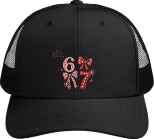 67 designs Baseball cap Black 11