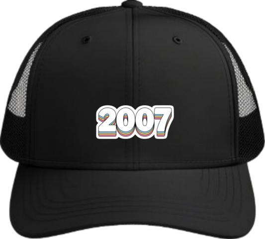 age Baseball cap Black 2007