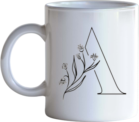 vector letter Mug A 11
